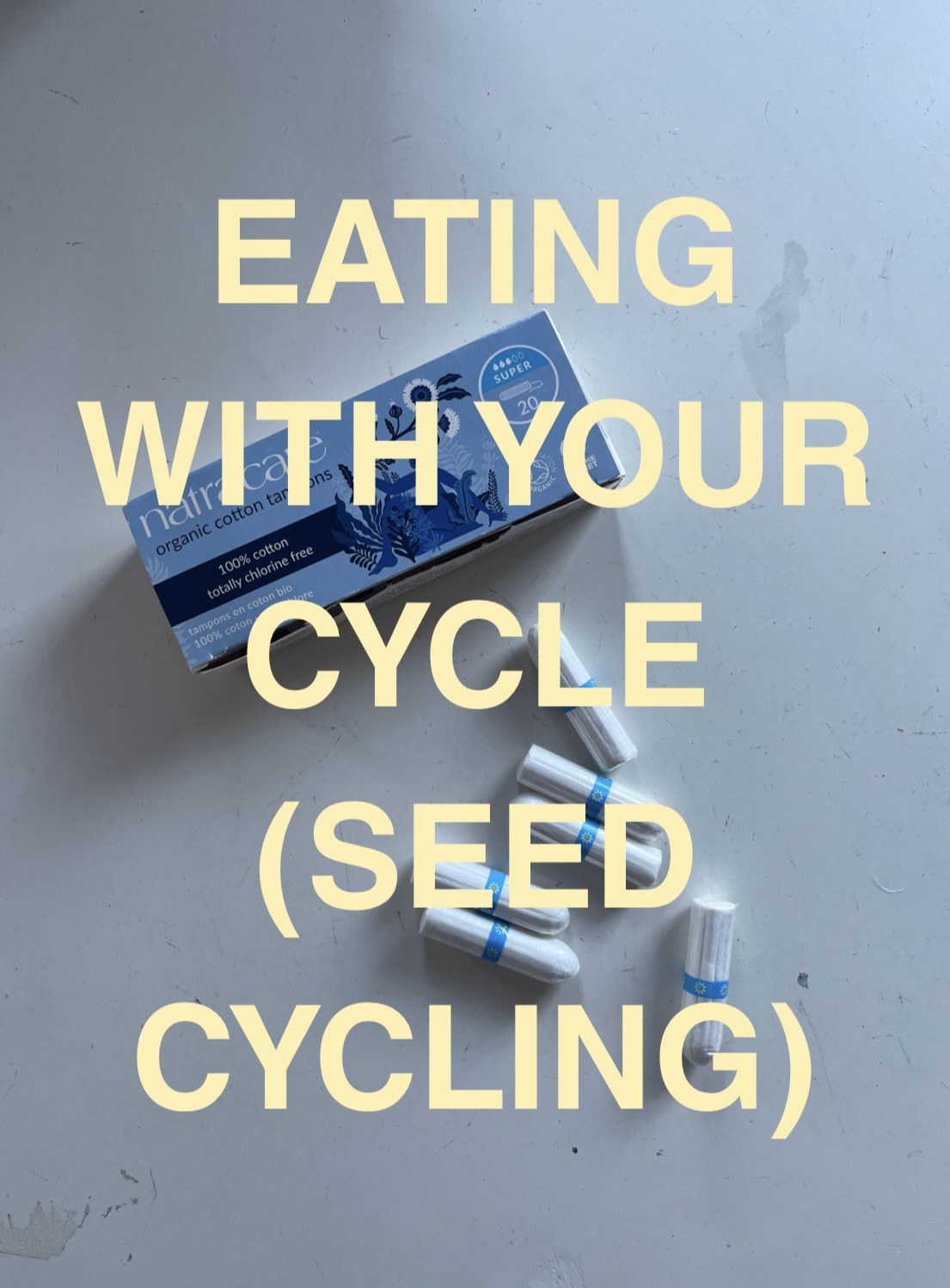 eating with your cycle